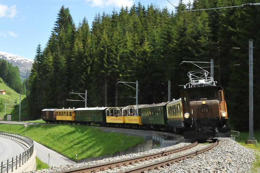 2019.06.11 RhB Ge 6-6 I 415 Krokodil von Davos nach Filisur und zurück (10)